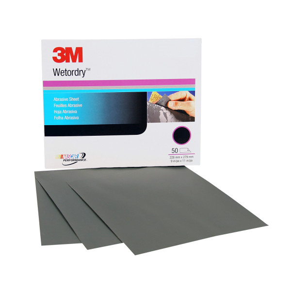 20143m 9x11 180c Grit W/dsandpaper50 Sheets Per Sleeve3M 9X11 180C GRIT W/D