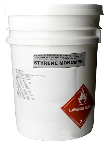 Styrene5styrene Monomer - 5 Gallon PlSTYRENE MONOMER - 5 GALLON PL