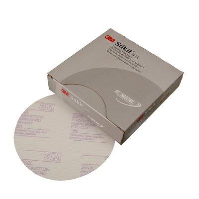 013213m Stikit Film Disc 6" P600finishing Film Abrasive Disc6 In, P800100 Discs Per Carton4 Cartons Per Case3M Stikit Finishing Film Abrasive Disc 260L, 01320, 6 in, P800, 100 discs per carton, 4 cartons per case