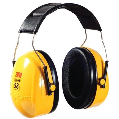 080913m Peltor Optime 98 EarmuffsoveR-ThE-Headh9a, 10 Per Case3M Peltor Optime 98 Earmuffs H9A, Over-the-Head, 10 EA/Case