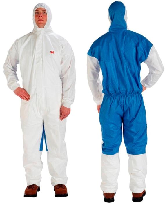 402013m Coverall 4535 Xlwhite/blue20 Per Case3M COVERALL 4535 XL