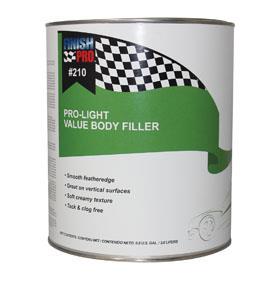 Pro210prO-Light Value Body FillerfpR-210-2PRO-LIGHT VALUE BODY FILLER