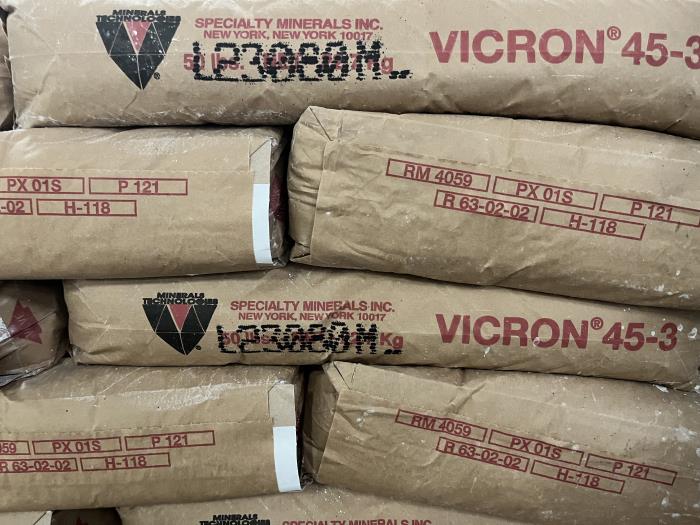 Vicron45-3vicron 45-3 Calcium Carb.50# BagsVICRON 45-3 CALCIUM CARB.
