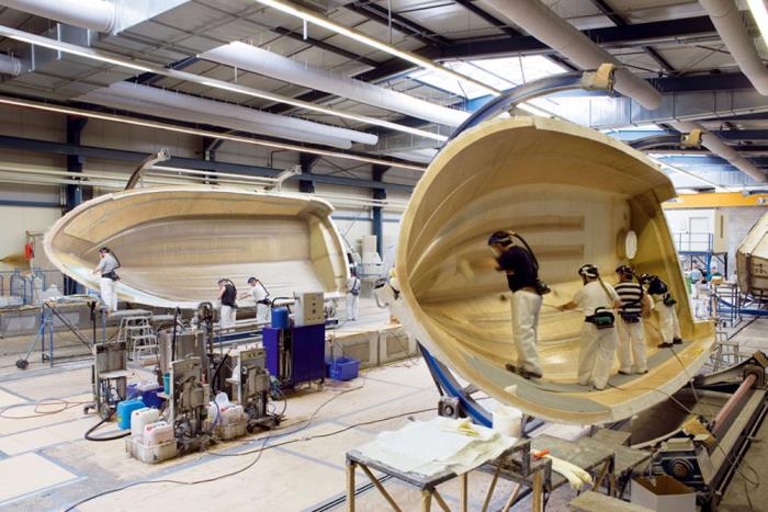 Boat manufacturing is a leading industry for our company. We house an extensive line of products for the marine industry, including reinforcements, resins, core materials, gel coats, promoters, tooling materials, baggin, compounds and more.undefined